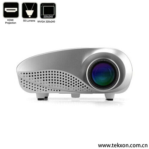 H600 Mini Multimedia 1000:1 Contrast Ratio, 50 Lumens, HDMI Port LED Projector