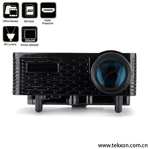 G29 60 Lumens AV / VGA / USB / SD / HDMI Mini Projector