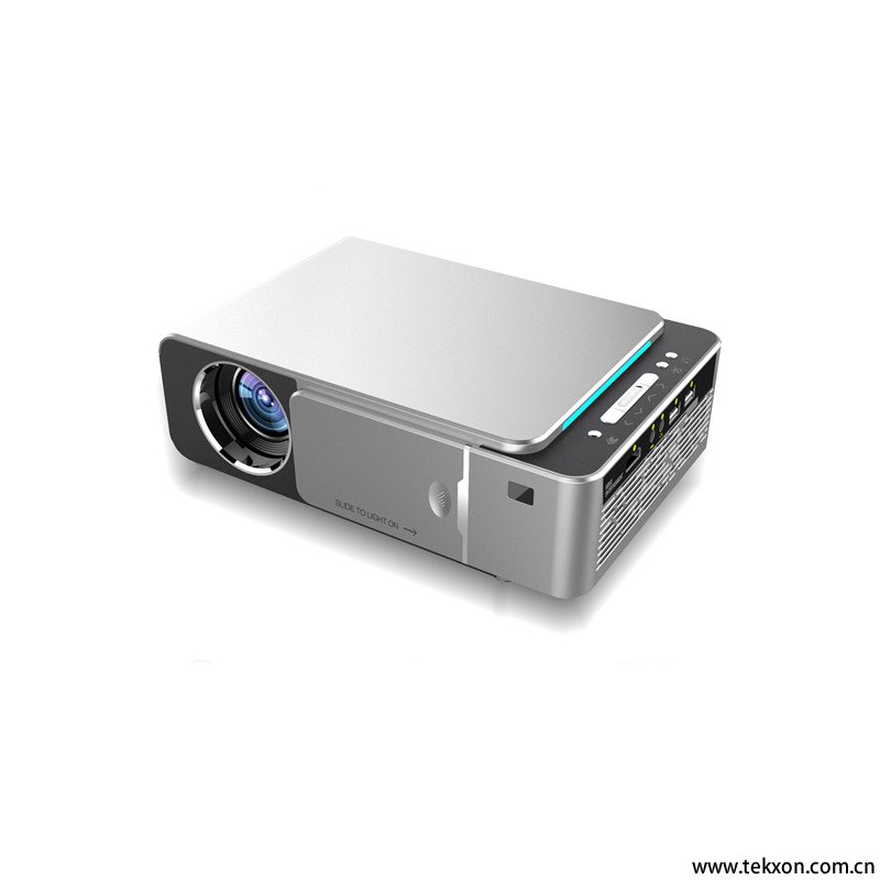 T6 3500 Lumens Portable LED Projector HD 720P HDMI WIFI 2.4G Beamer Support 1080P Home Theatre Video Player