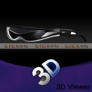 New 80＂ 3D HD Video Glasses for Multimedia Player and 3D Games