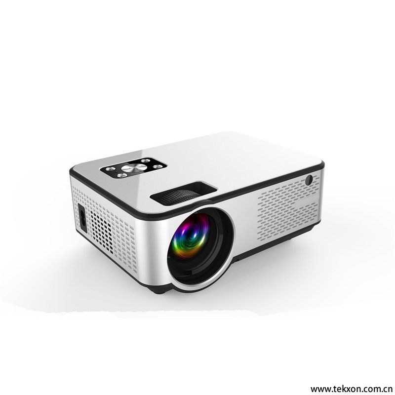 G99 Newest Projector 1280*720P Support 4K Videos Via HDMI Home Cinema Movie Video Projector Android System with Same Screen Function Optional