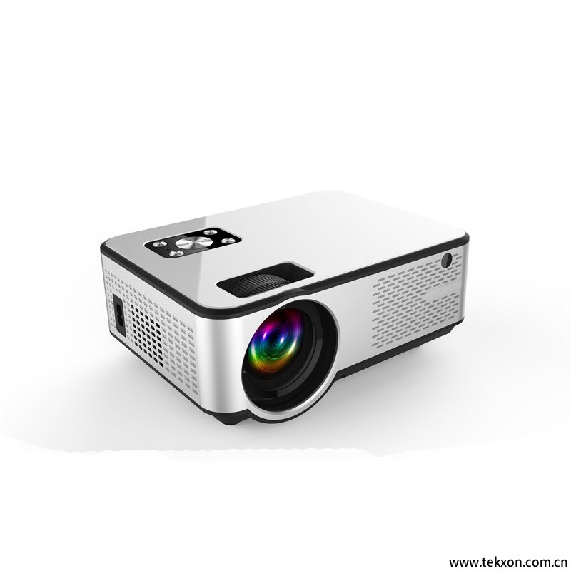 G99 Newest Projector 1280*720P Support 4K Videos Via HDMI Home Cinema Movie Video Projector Android System with Same Screen Function Optional