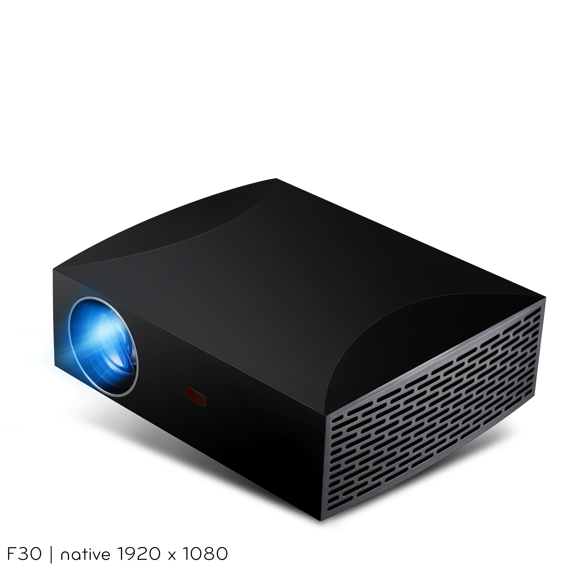 GIGXON- F30 LCD Projector WIFI Portable Projector 4200 Lumens FHD 1920 x 1080P Video Projector For Home Office Home Theater